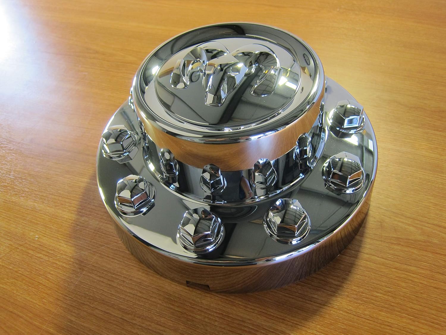 Mopar 2011-2018 Dodge Ram 4500-5500 Front Chrome Center Cap Replacement New OEM