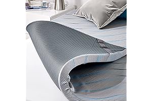 SLEEP ZONE King Mattress Topper: Ultimate Comfort and Support