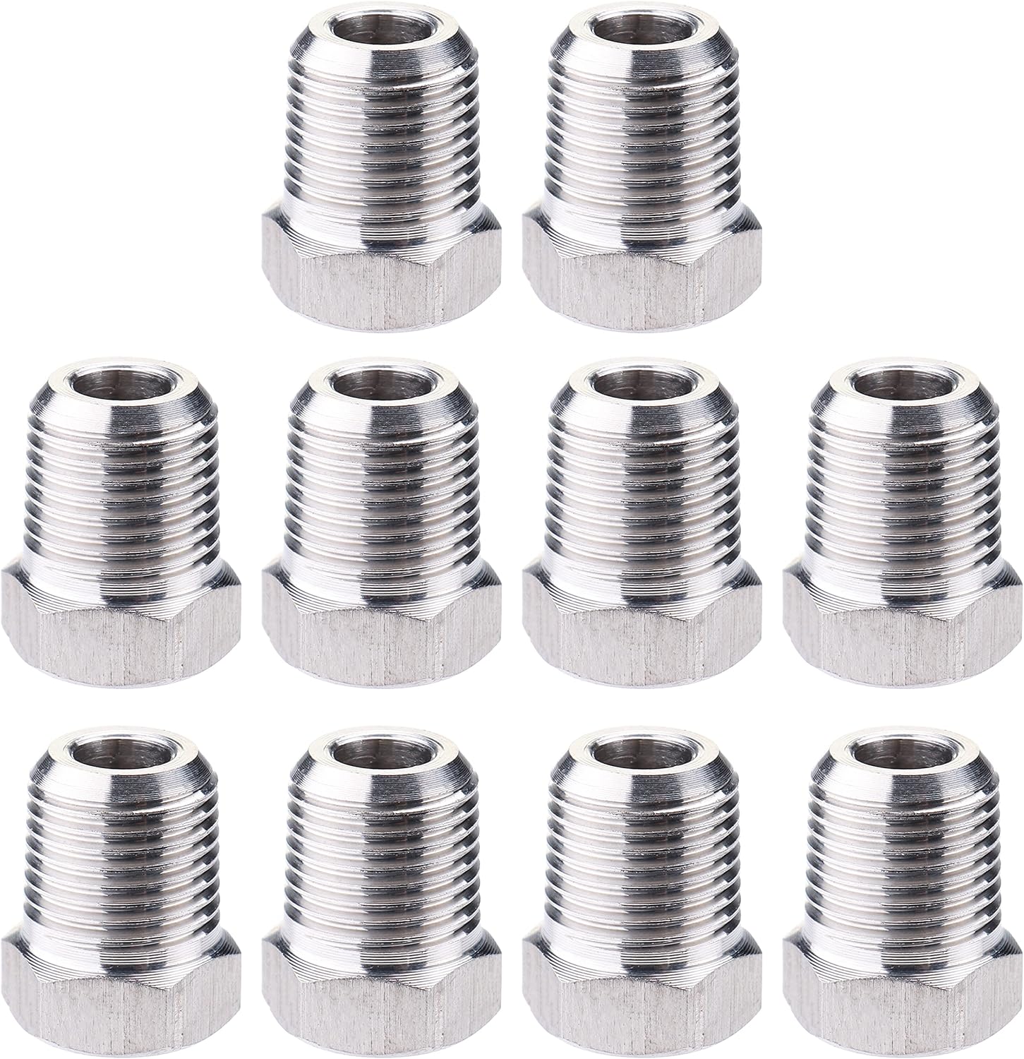 Amazon.com: LTWFITTING Stainless Steel 316 Pipe Hex Head Plug Fittings ...