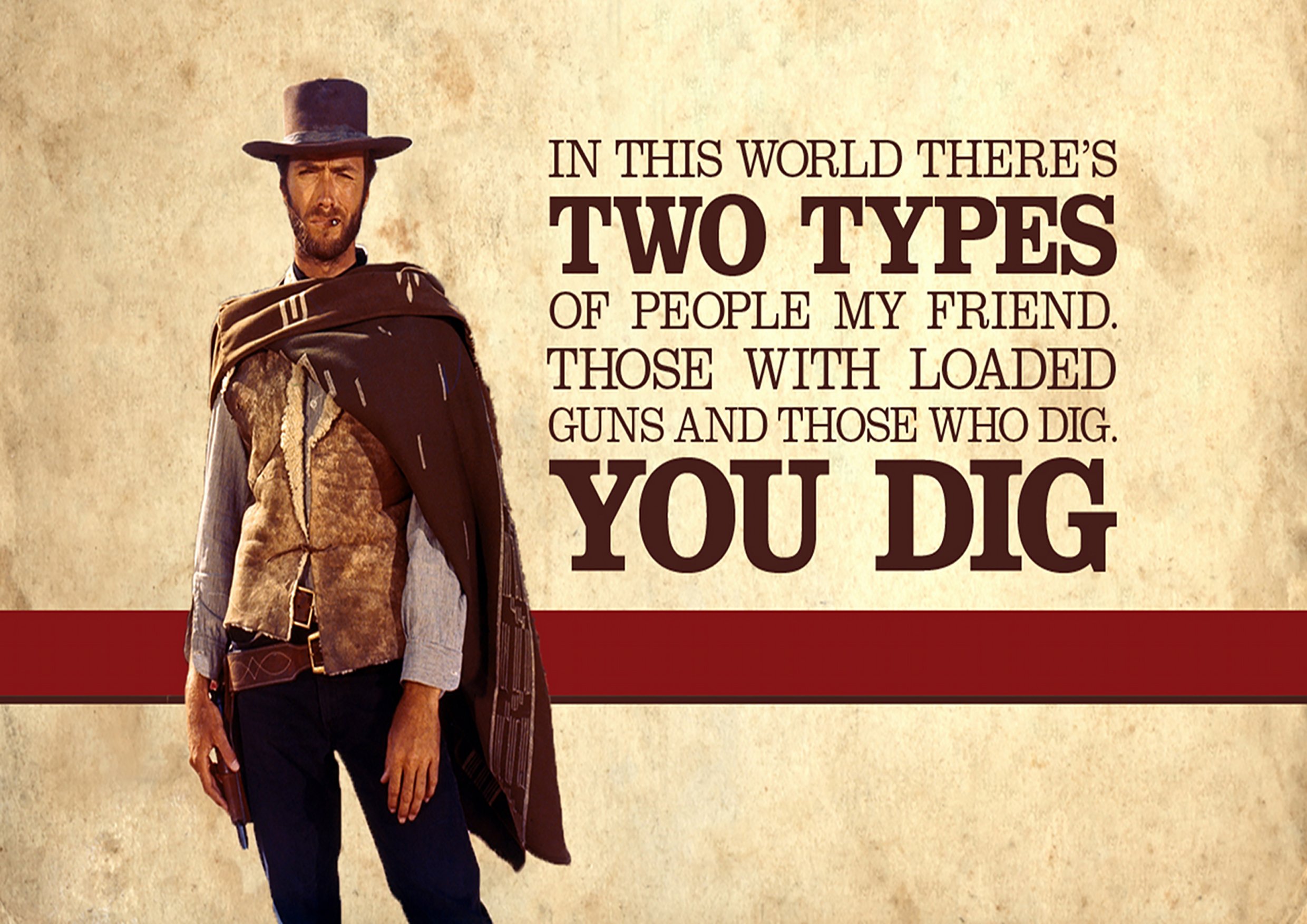 Clint Eastwood 13 A4 - actor - Poster - Print - Picture