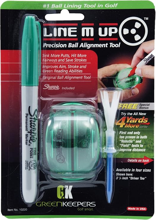 Line M Up Precision Golf Ball Alignment Tool