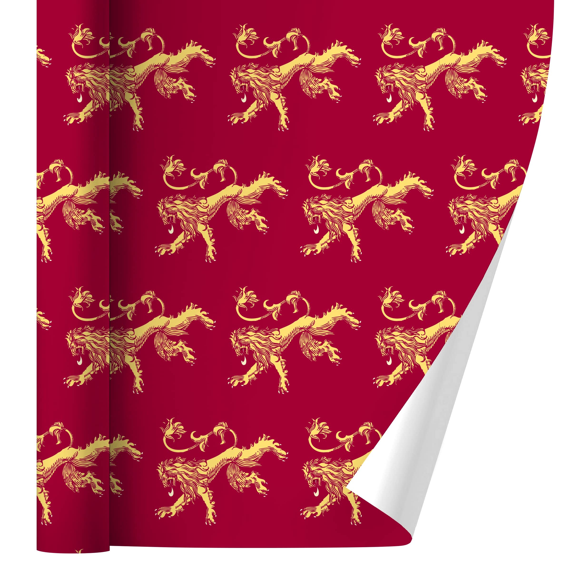 GRAPHICS & MORE Game of Thrones Lanister Sigil Gift Wrap Wrapping Paper Rolls