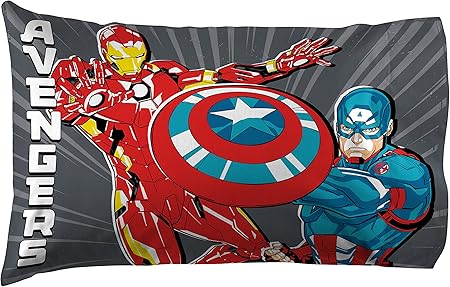 Amazon Co Jp Jay Franco Marvel アベンジャーズ Mightiest Heroes 枕カバー 両面 キッズ スーパーソフト寝具 アイアンマン キャプテンアメリカ マイティ ソー ハルク 公式マーベル製品 ホーム キッチン