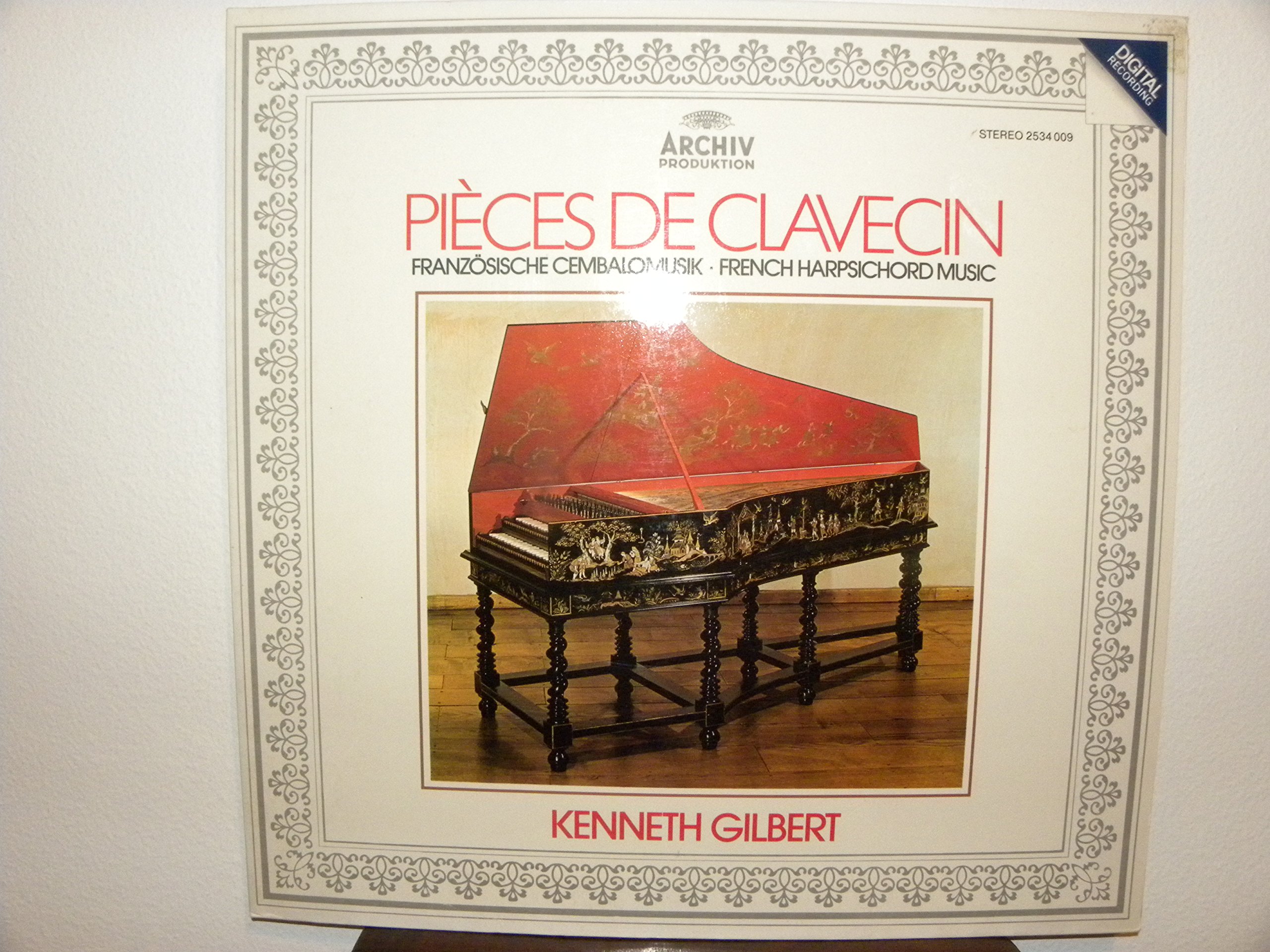 Pieces de Clavecin French Harpsichord Music Kenneth Gilbert