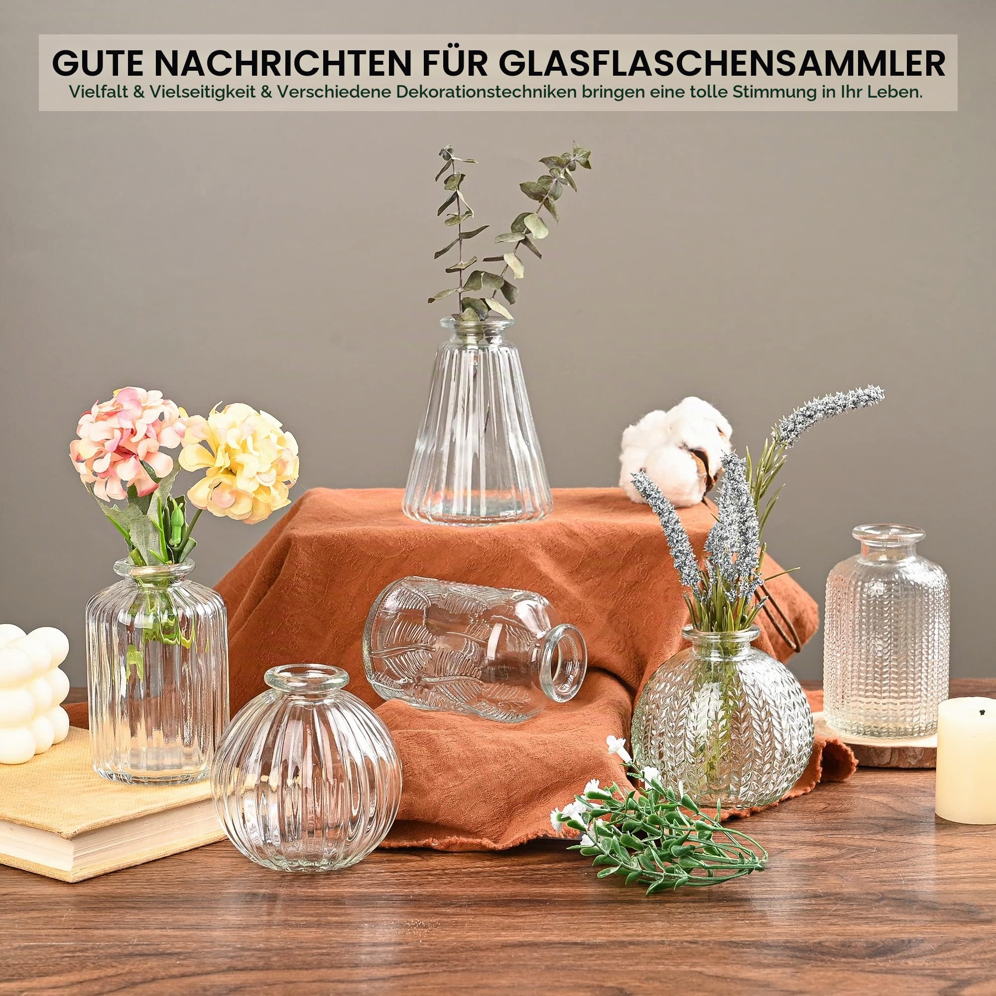 Vasen Klein Glas EylKoi