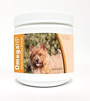 Vista 154 de Healthy Breeds Schnauzer en miniatura Omega HP Ácido graso para piel y pelaje Masticables suaves 60