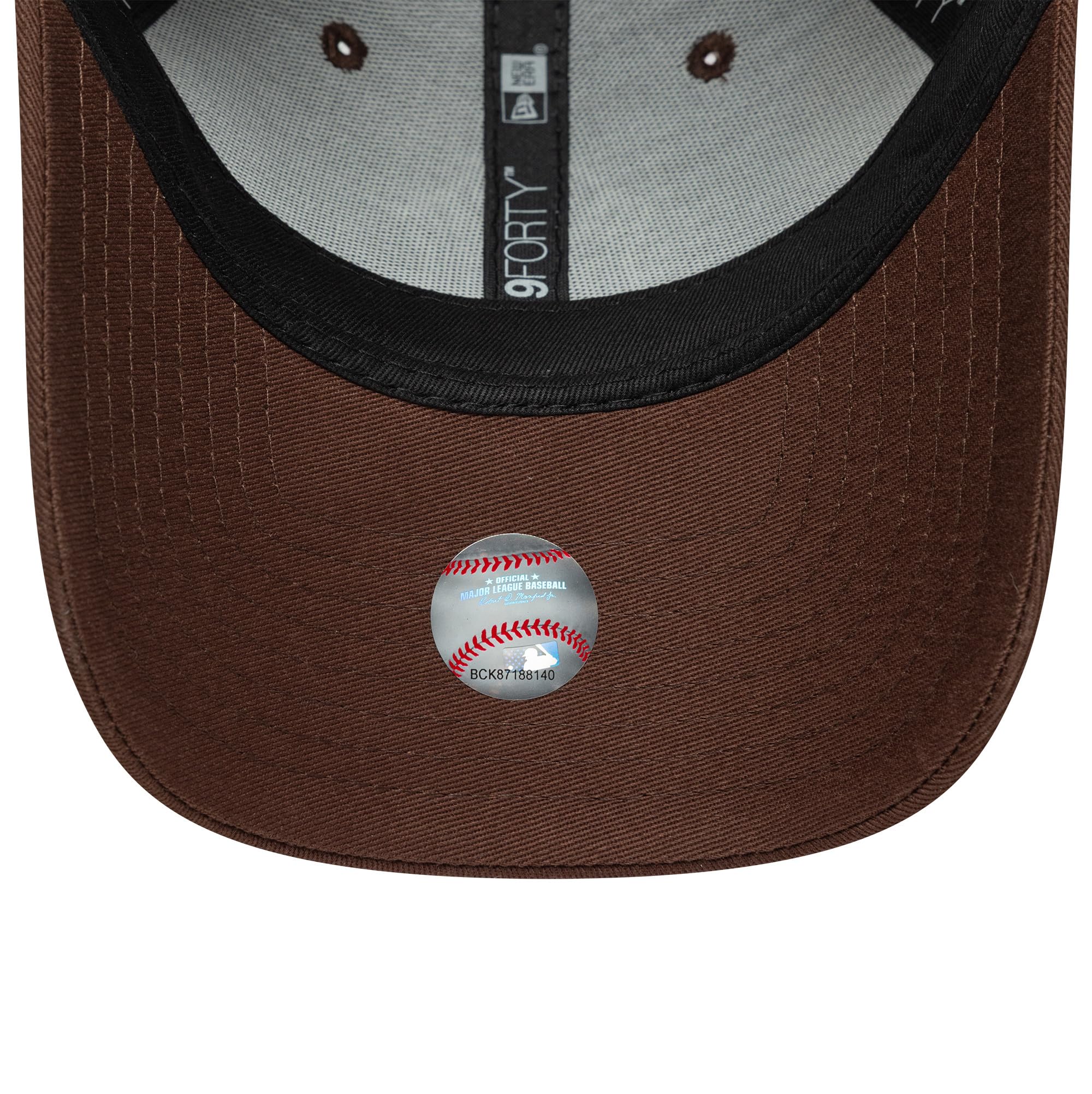 New Era Casquette 9Forty Properties NY MLBEra Femme/Homme - Curved Brim Cap de Baseball Boucle en Metal, avec Visiere Printemps-ete Printemps Ete Automne Hiver
