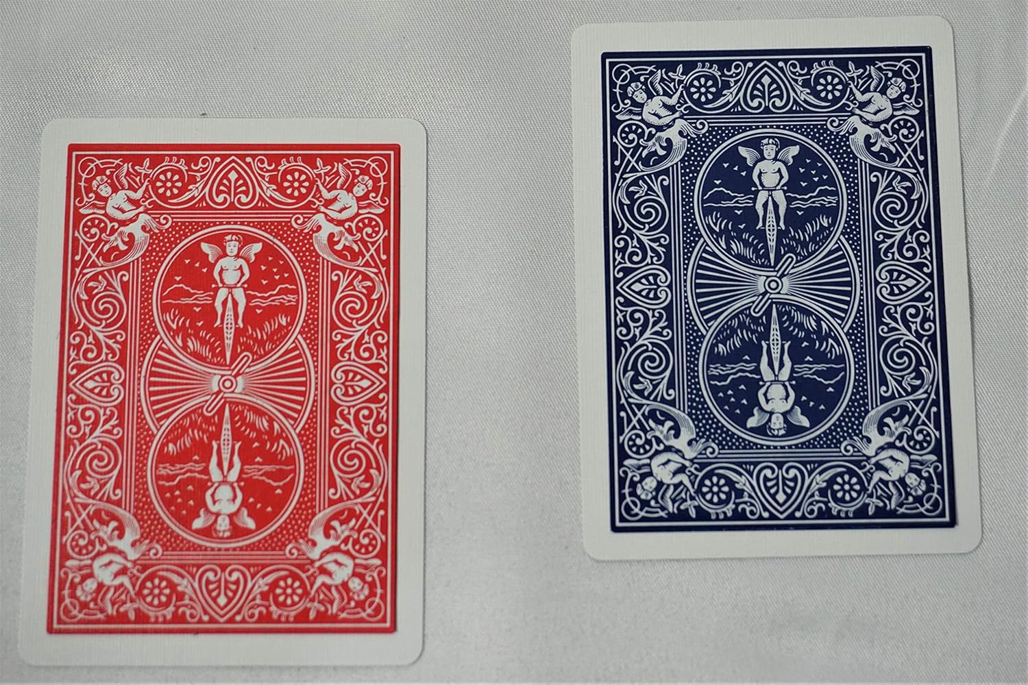 QUICK PICK MAGIC Bicycle Shim Cards Pair Bicycle Cards with Shim 2