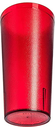 Miniatura 2 de Carlisle FoodService Products 5232-63550I - Vaso alto apilable de Coca Cola San Classic, capacidad de 32 onzas, rubí (caja de 72)