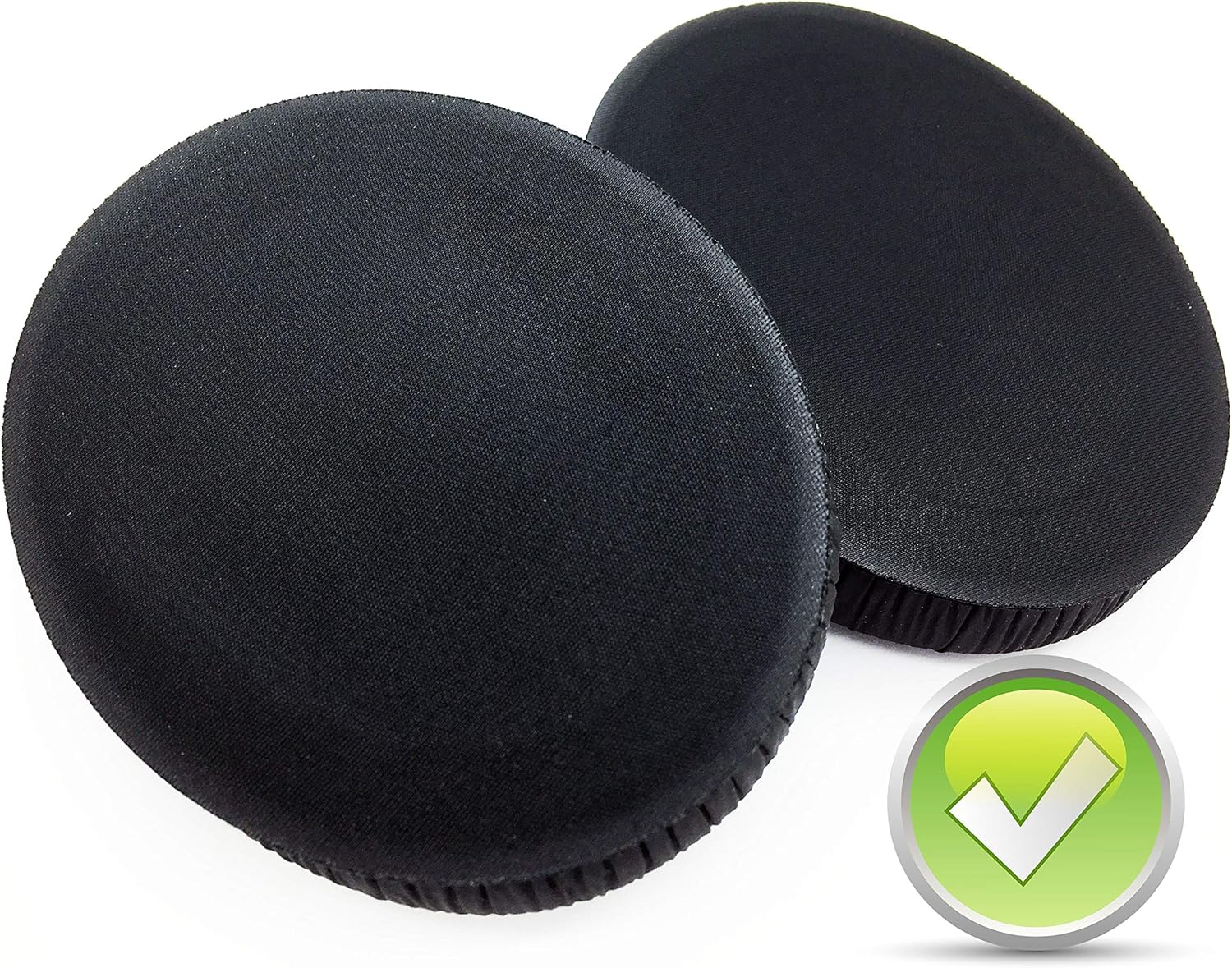 Replacement Ear Cushion Earpad Works with Sennheiser HD418, HD419, HD428, HD429, HD439, HD438, HD448, HD449 Headphone Ear Pad | Ear Cover | Ear Cushion | Ear Cups | Earpads Repair Parts (10 Pack)