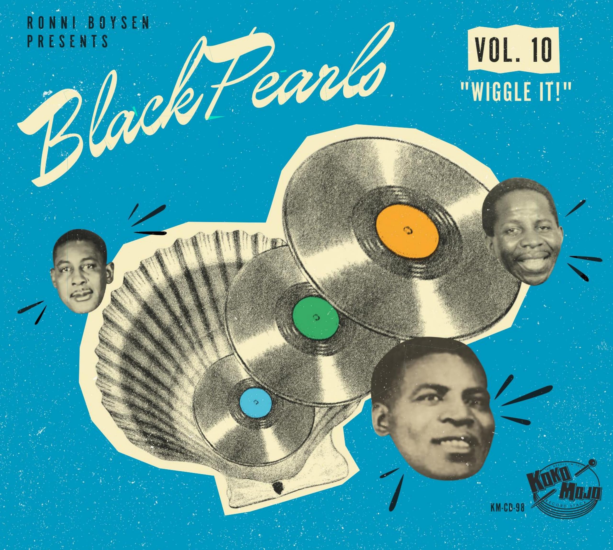 Various Artists Black Pearls Vol. 10 - Wiggle It CD Germany Koko Mojo 2024 in