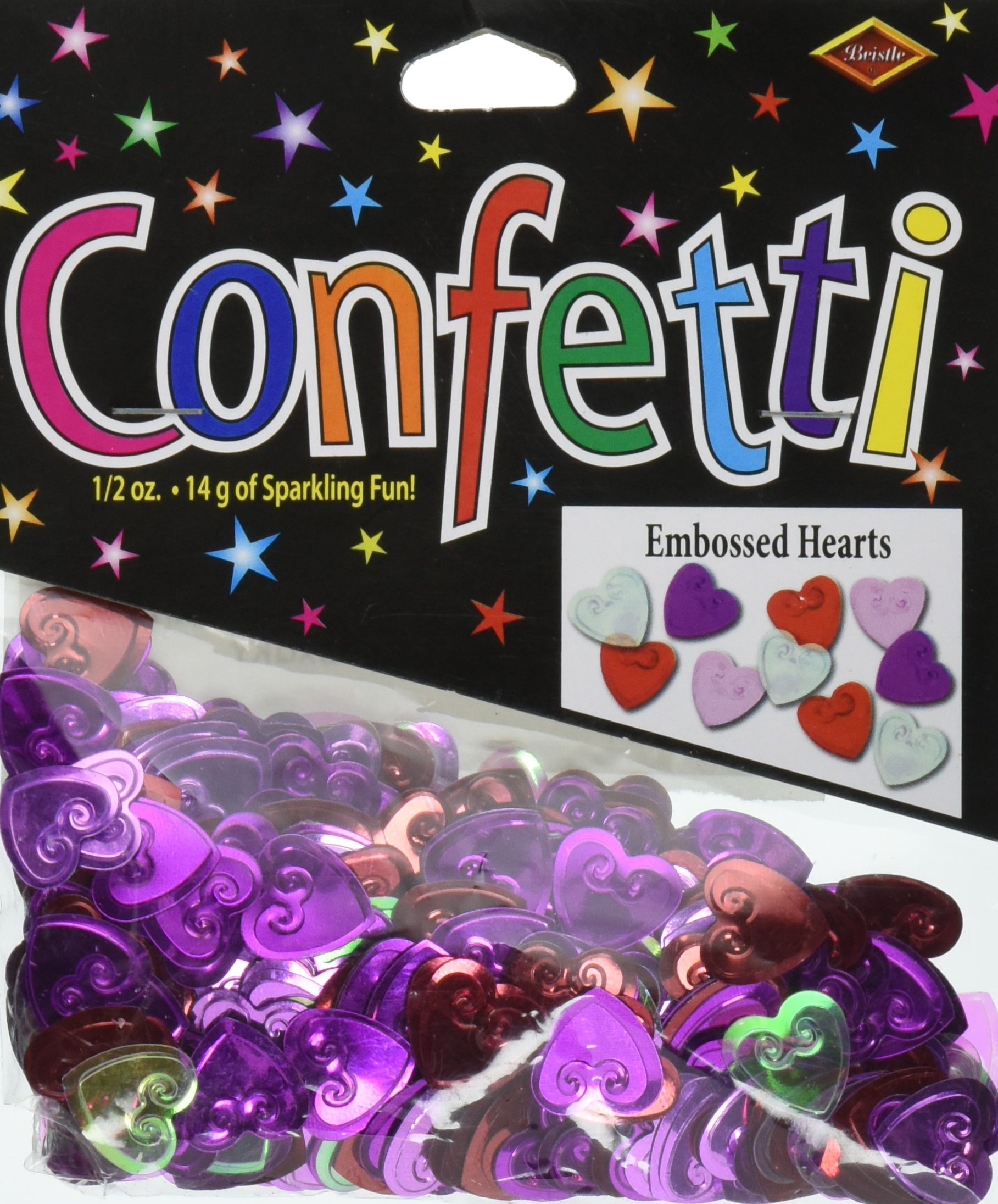 Confettis cœurs en relief Beistle léopard parfaits pour décoration de table festive unique