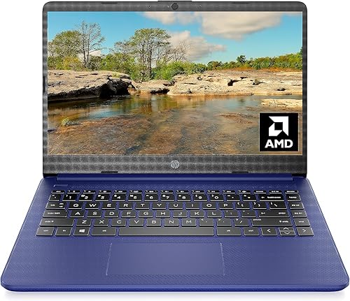 HP Computadora portátil 14, AMD 3020e, 4 GB de RAM, 64 GB de almacenamiento eMMC, pantalla HD de 14 pulgadas, Windows 11 Home en modo S, batería de