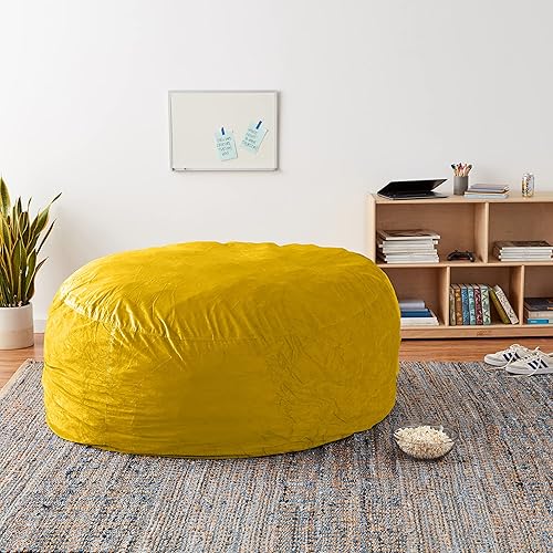 Miniatura 165 de Sofa Sack - Sillón puff de 5 pies, color carbón, solo funda Carbón - Solo funda,Lima - Solo funda,Mandarina - Solo funda,Aqua Marine - Solo