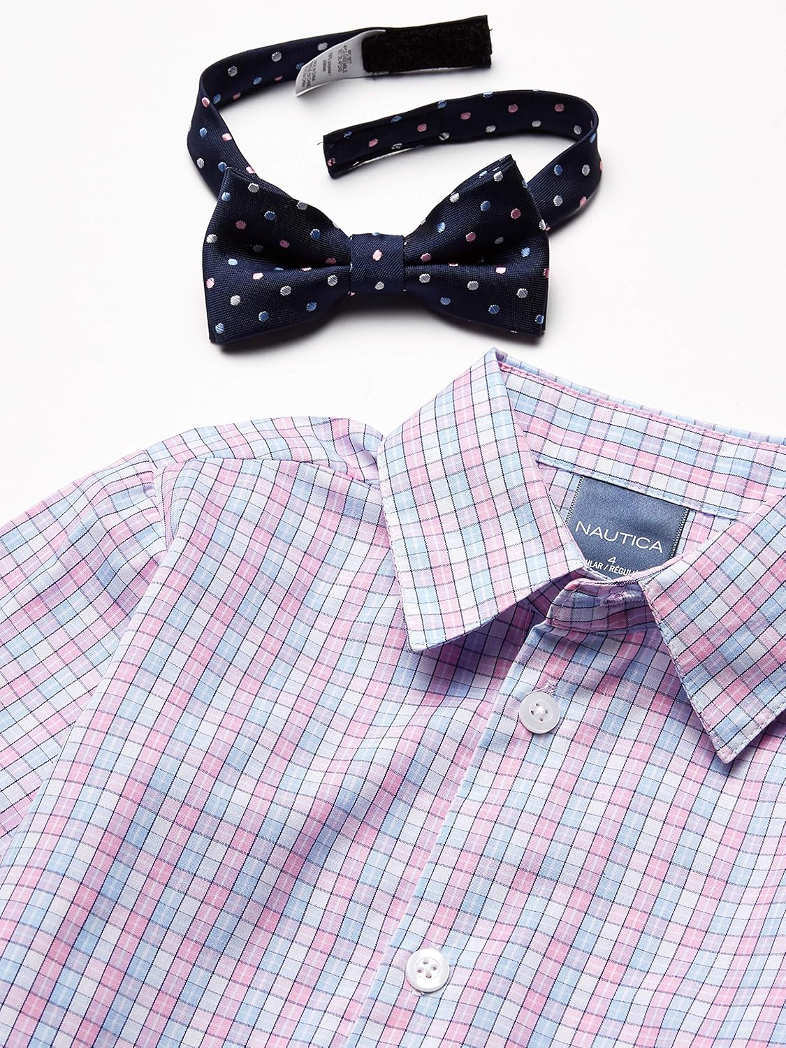 Nautica Boys 4-Piece Legacy Formal Set, Includes Vest, Pants, Dress Shirt, and Tie - Image 3