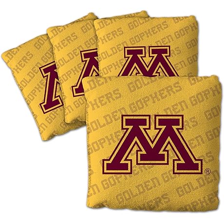 NCAA Cornhole Bags 4PK - Minnesota Golden Gophers