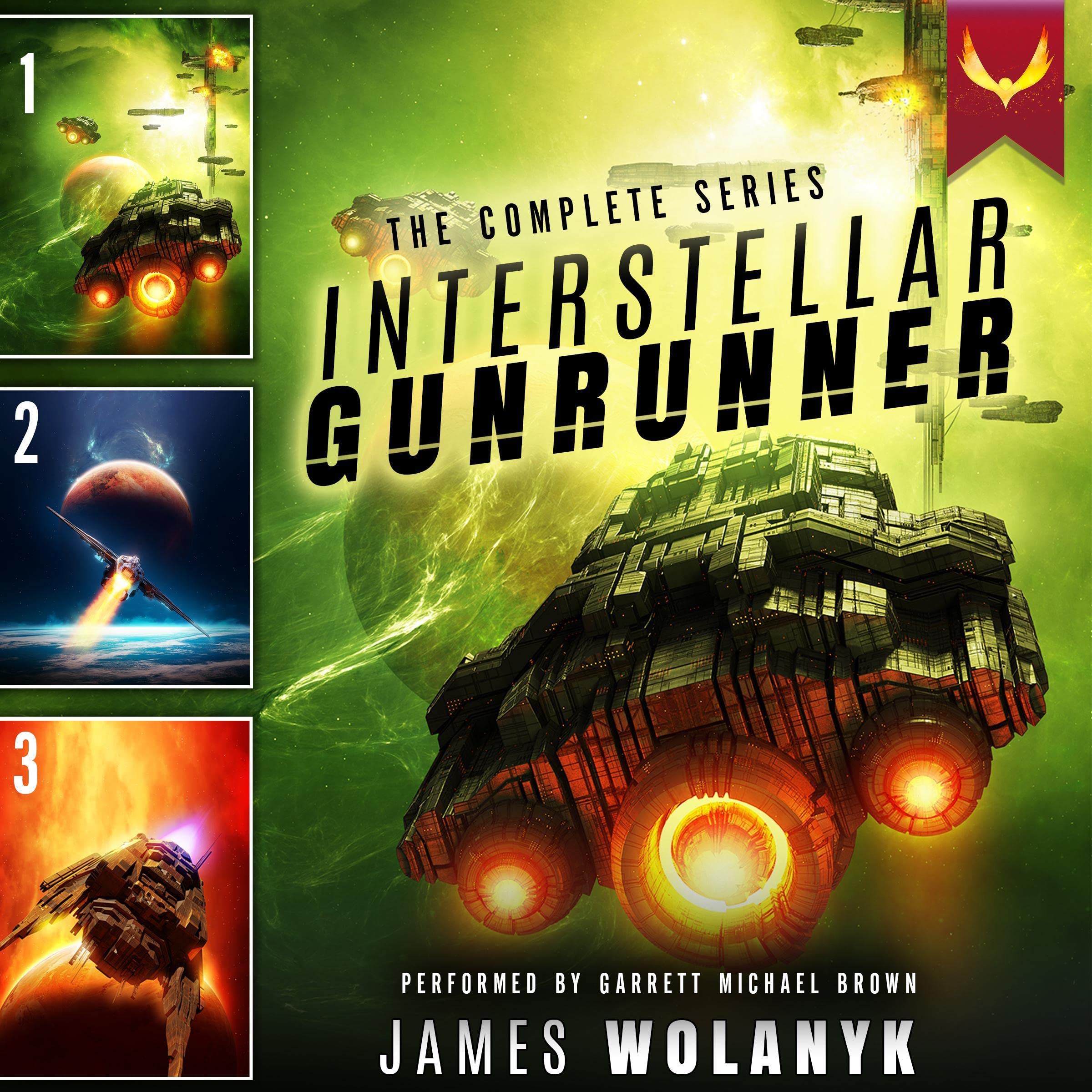 Cover art for Interstellar Gunrunner: The Complete Series