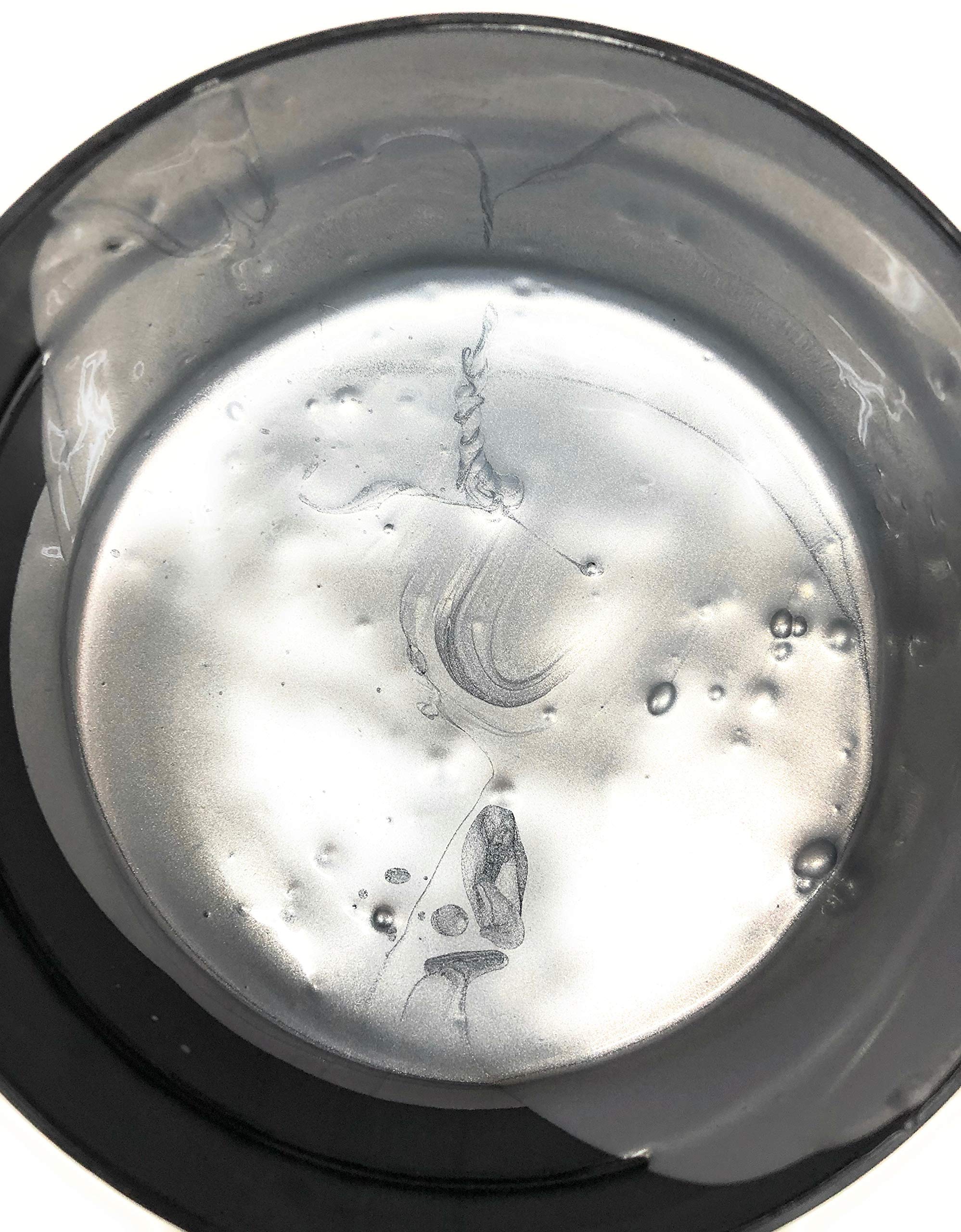L.A.B. Dorure acrylique à l'eau, effet or, feuille doré, 150 ml New Formule 1, chrome argenté)