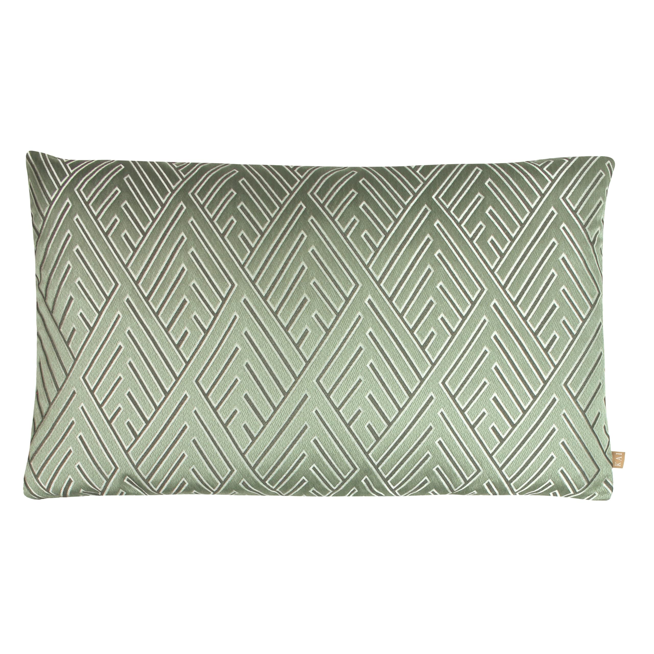 Kai Demeter Feather Filled Cushion, Polyester, Mint