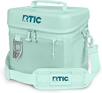 RTIC15 Can Everyday Cooler, Soft Sided Portable Insulated Cooling for Lunch, Beach, Drink, Beverage, Travel, Camping, Picnic, for Men and Women