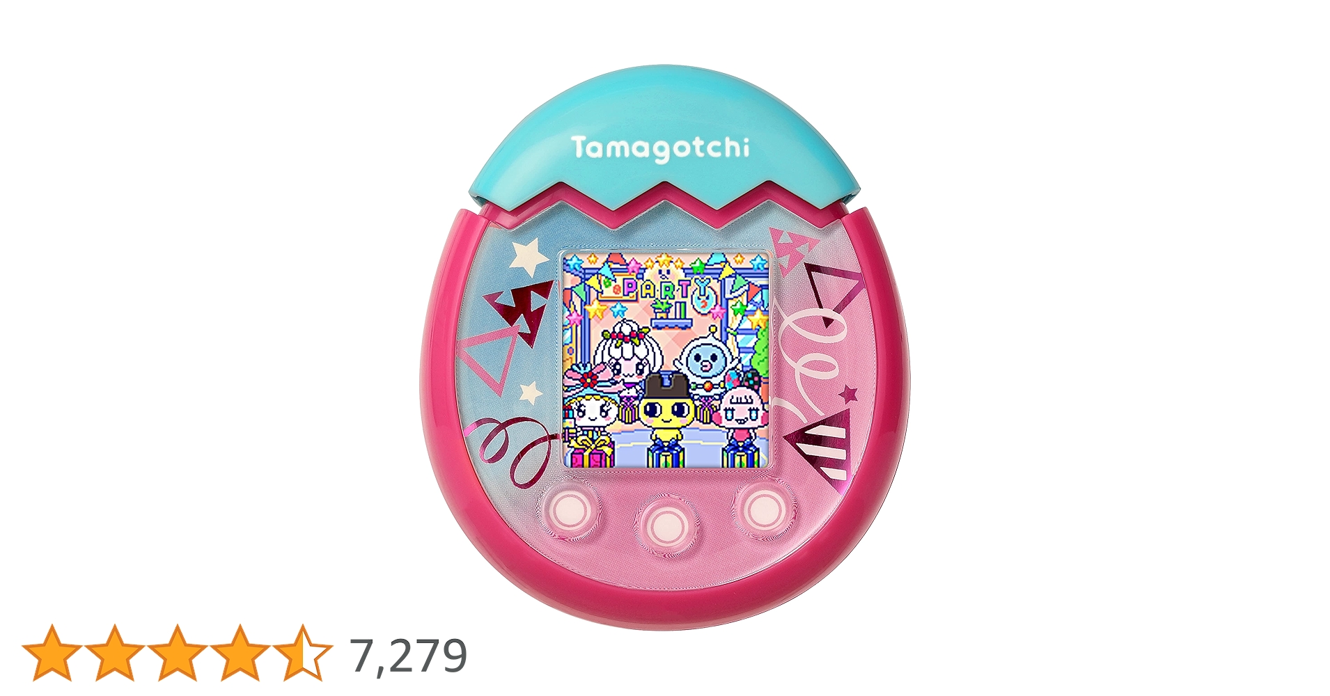 Amazon.co.jp: Tamagotchi Pix - Party (Confetti Pattern) (Pink