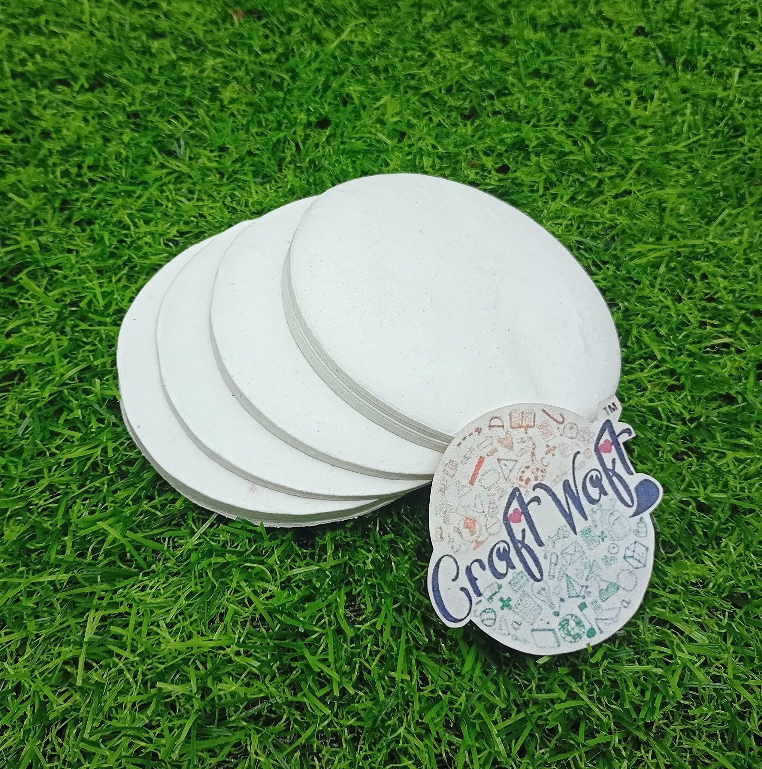 Premium Handmade QUALITATIVE Filter Paper Round Circles Pack of 100 Dia 9CM Filter Paper (9 cm)