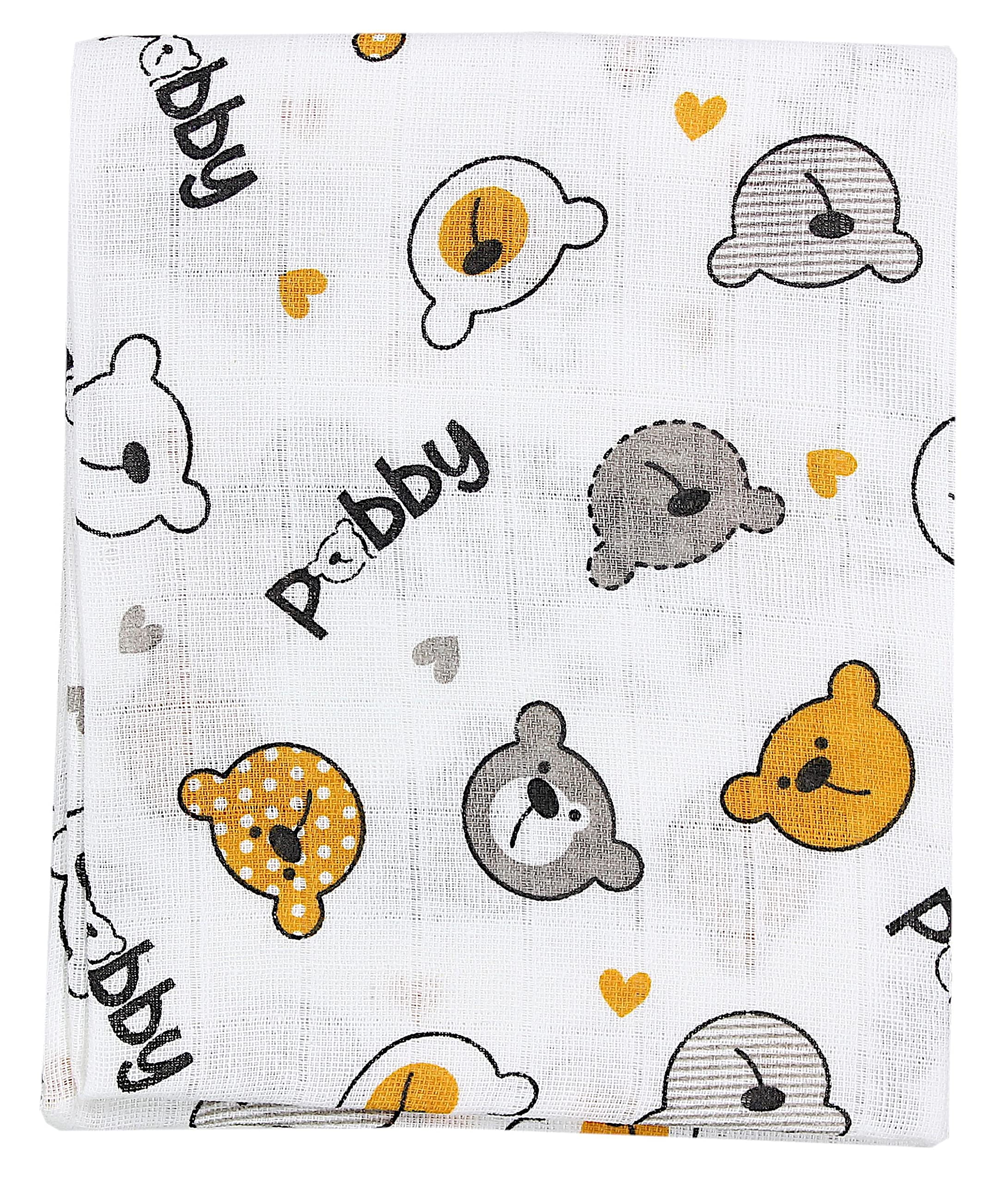TupTam Pieluchy muślinowe ściereczki do zmywania 70x80 5 / 10 sztuk, kolor: Unisex 6, liczba części: 5 sztuk