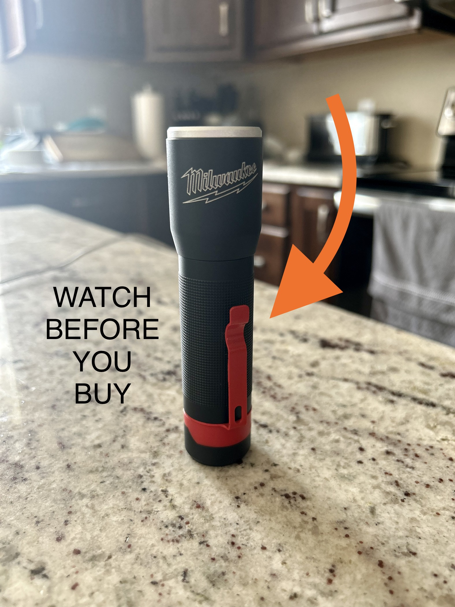 Watch Review of Milwaukee 325L Flashlight on Amazon Live
