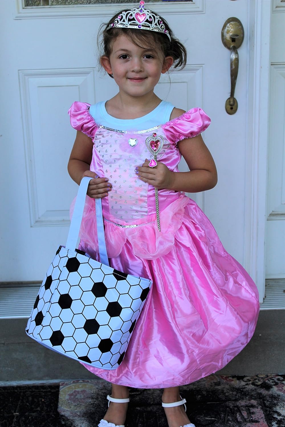 Sporty Soccer Easter Halloween Candy Basket Bucket Snack Bags Children Kids Practice - Image 2