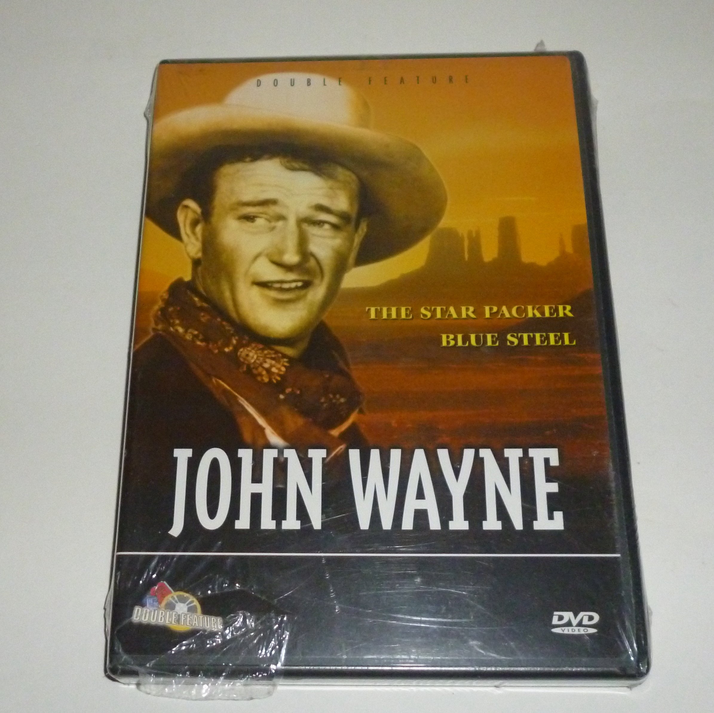 John Wayne Star Packer Blue Steel USA DVD edición norteamericana original del oeste