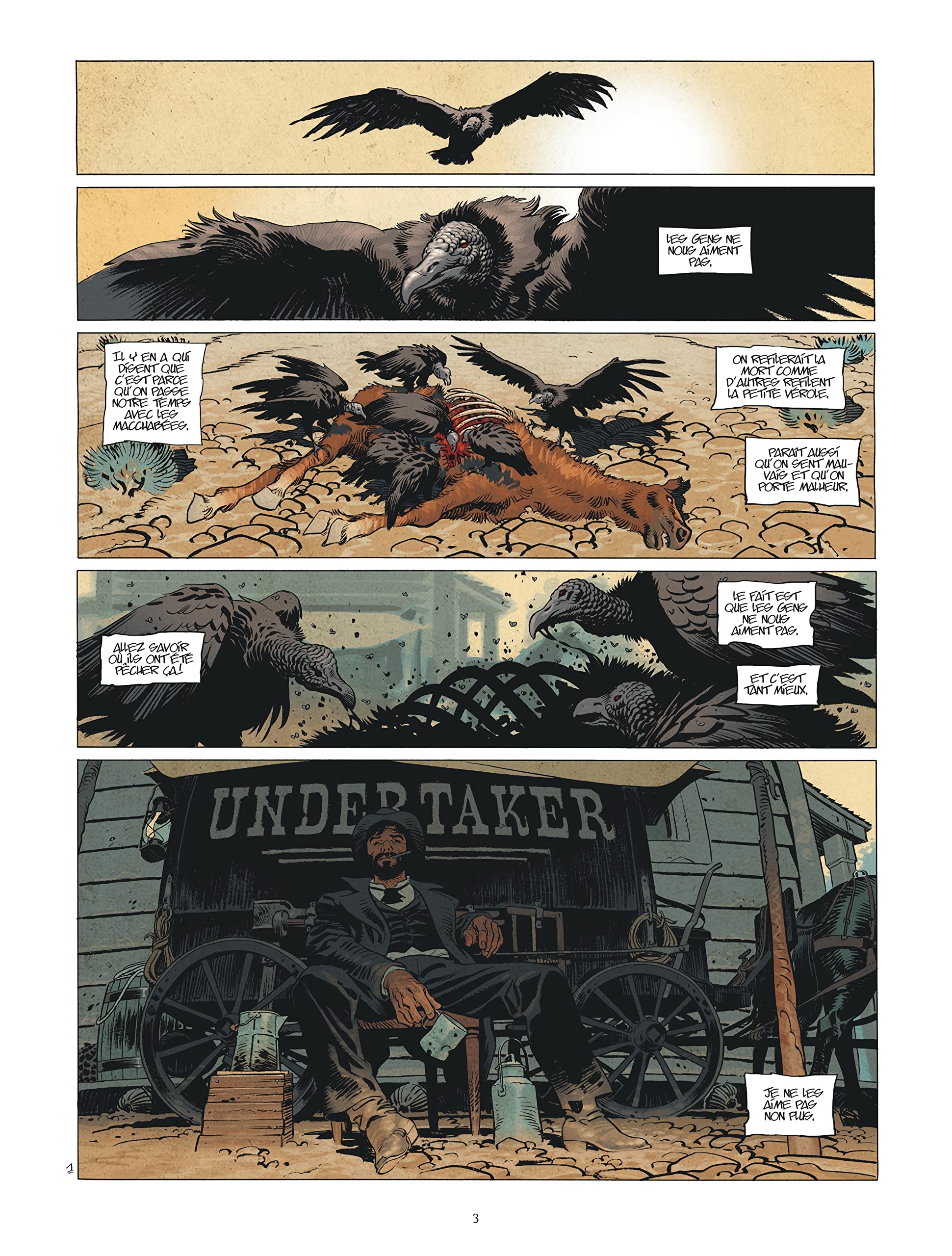 Undertaker Tome 1 Le Mangeur d'or