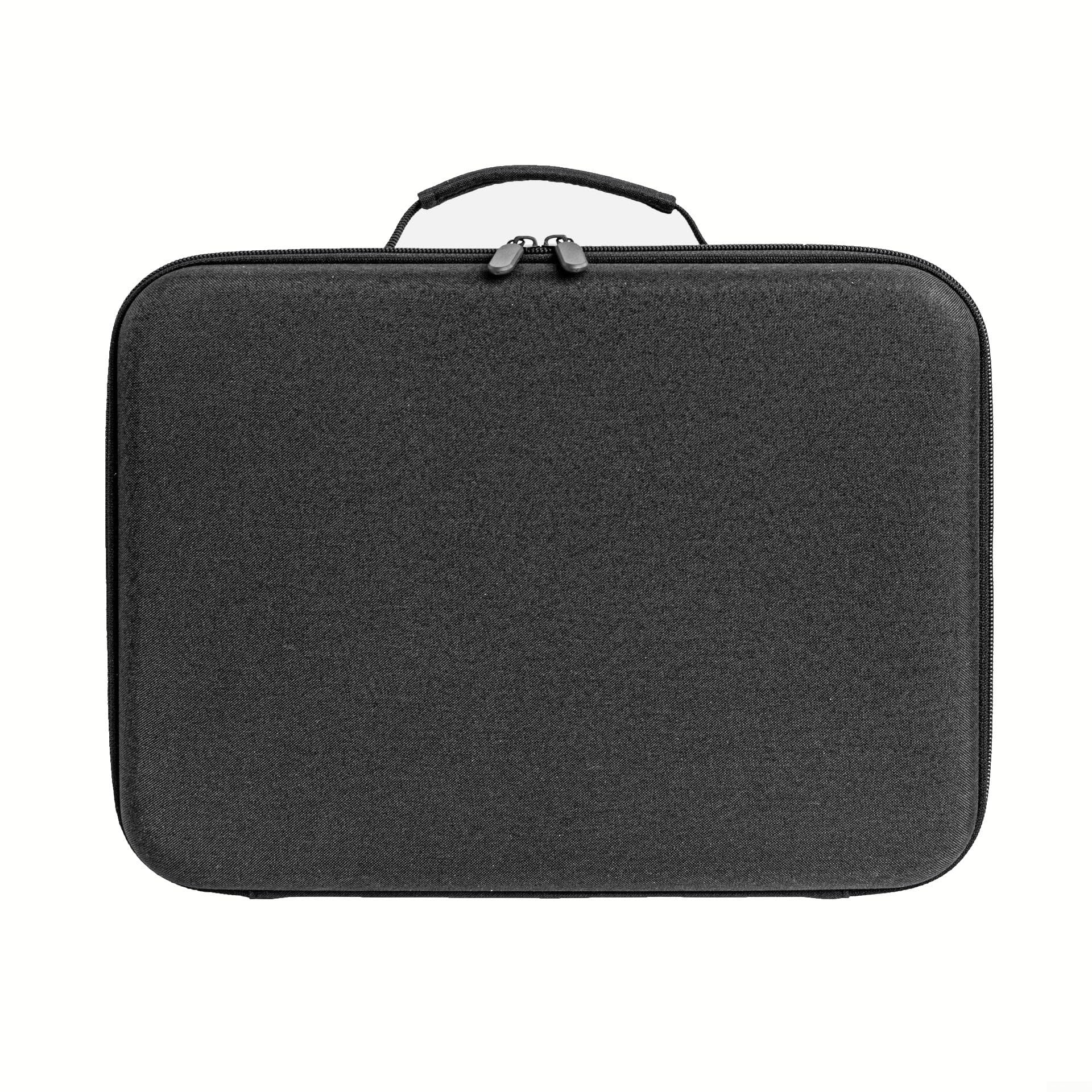 Aufbewahrungsbox für Ecovacs für Mini für Winbot | Tragbare EVA-Aufbewahrungsbox stoßfest | für Glasreinigungsroboter | staubdichter Träger | 35 x 25,5 x 8,5 cm (grau)