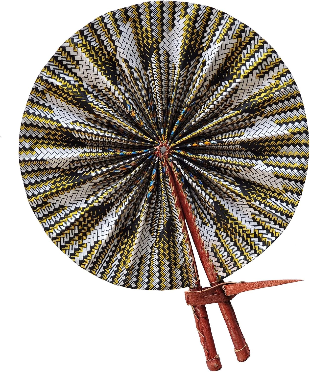 Kente African Print Foldable Hand Fan