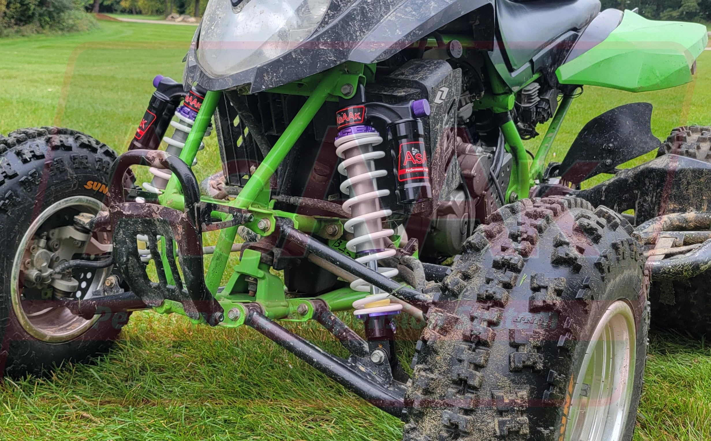 AsAAk Front Shock Set For Arctic cat DVX 400 / Suzuki LTZ 400