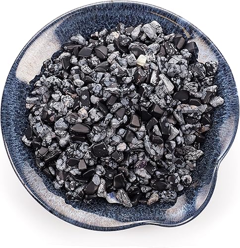 Miniatura 10 de Cherry Tree Collection 1/2 Pound Polished Tumbled Gemstone Chips, Pebbles, Crystal Chips Bulk for Jewelry Making, Healing, Plants, Succulents, Multi