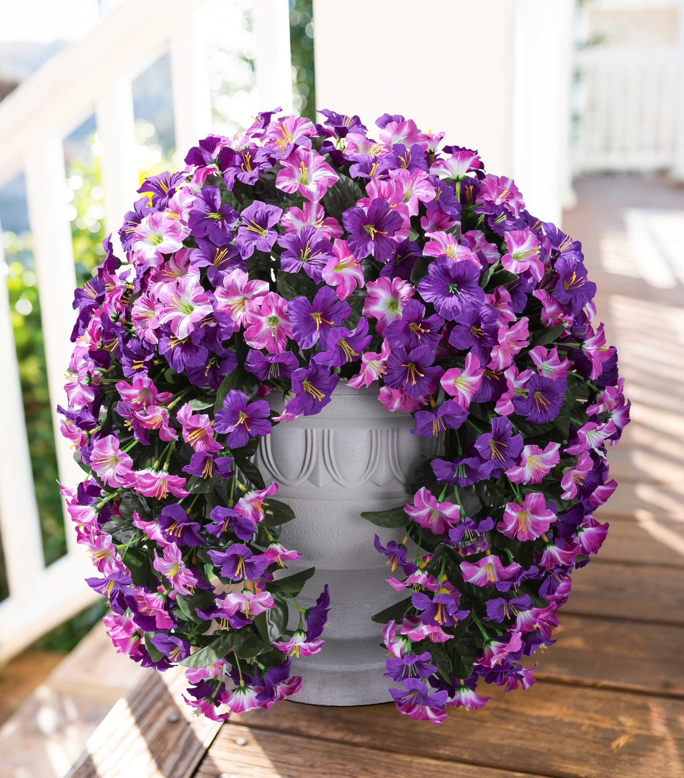Fake It Flowers ハーフパンツ Amazon.com: HyeFlora Artificial Flowers for Outdoors, 2pcs Faux