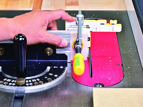 Miniatura 2 de MICROJIG GRR-RIPPER MF-1004 Match Fit Dado Stop Pro, amarillo