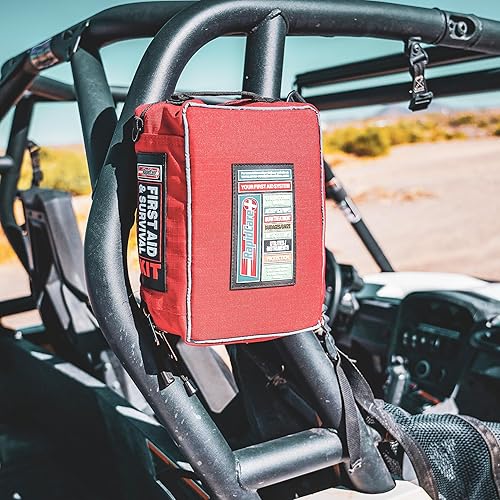 Miniatura 8 de Rapid Care Kit de primeros auxilios  Kit médico de emergencia de más de 300 piezas con paquete de viaje de 95 piezas  Exterior, lugar de trabajo y