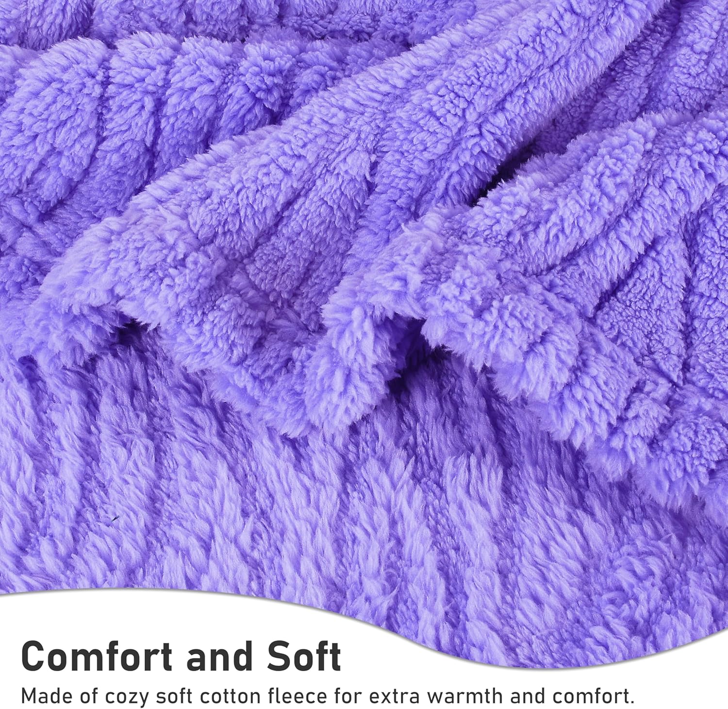 Catalonia Women's Poncho Cape, Sherpa Cloak Coat, Warm Shawl Wraps, Snuggly Hooded Wearable Blanket, Women Gifts Ideas - Image 3