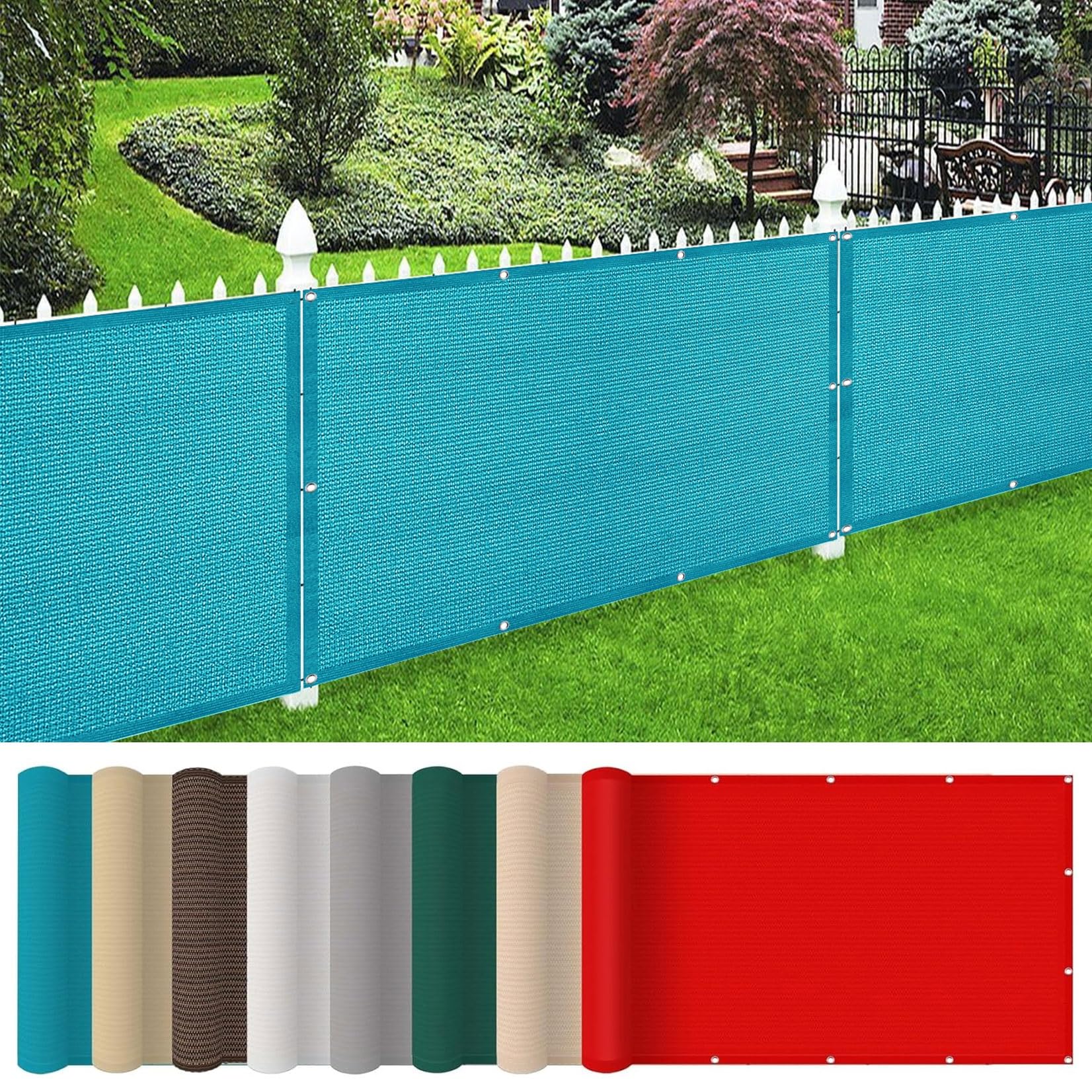 Voile d'ombrage bleu ciel pour terrasse et camping en plein air