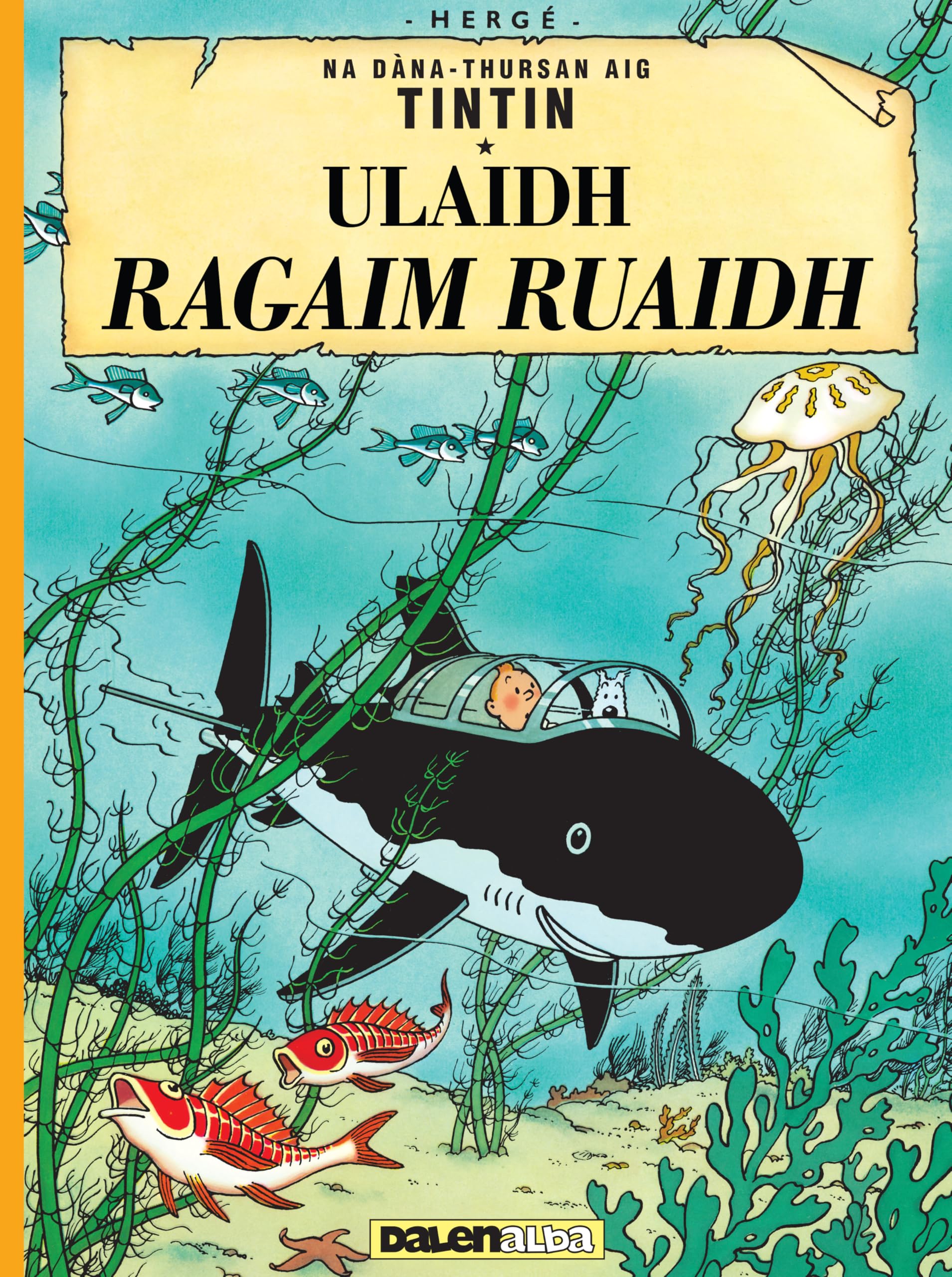 Tintin: Ulaidh Ragaim Ruaidh (Tintin sa Gaidhlig: Tintin in Gaelic)
