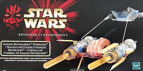 Miniatura 3 de Star Wars Episodio 1  Anakin Skywalkers Pod Racer con vehículo Anakin