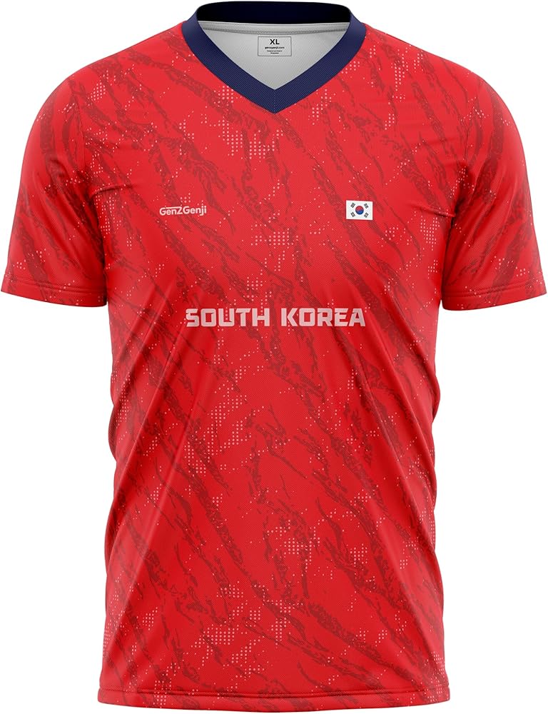 Amazon.com: South Korea Football/Soccer Jersey 2026 - Red Home Kit