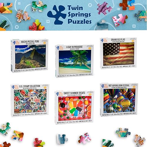 Miniatura 8 de Cherry Red Convertible Twin Spring Goods - Rompecabezas de 1000 piezas, 1000 piezas