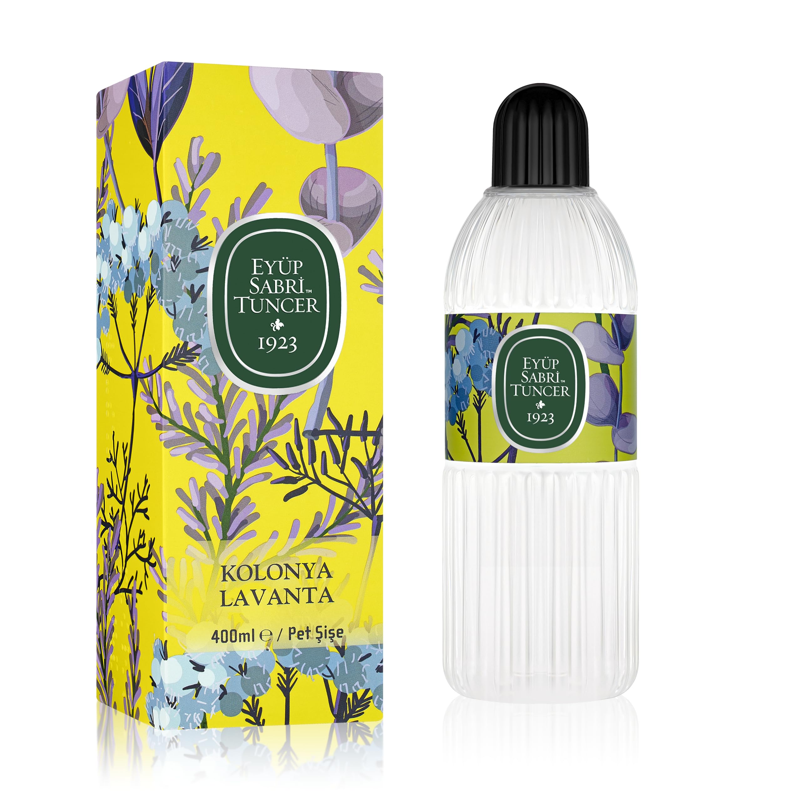 Eyüp Sabri Tuncer Lavendel Eau Cylinder Pet butelka (400 ml)