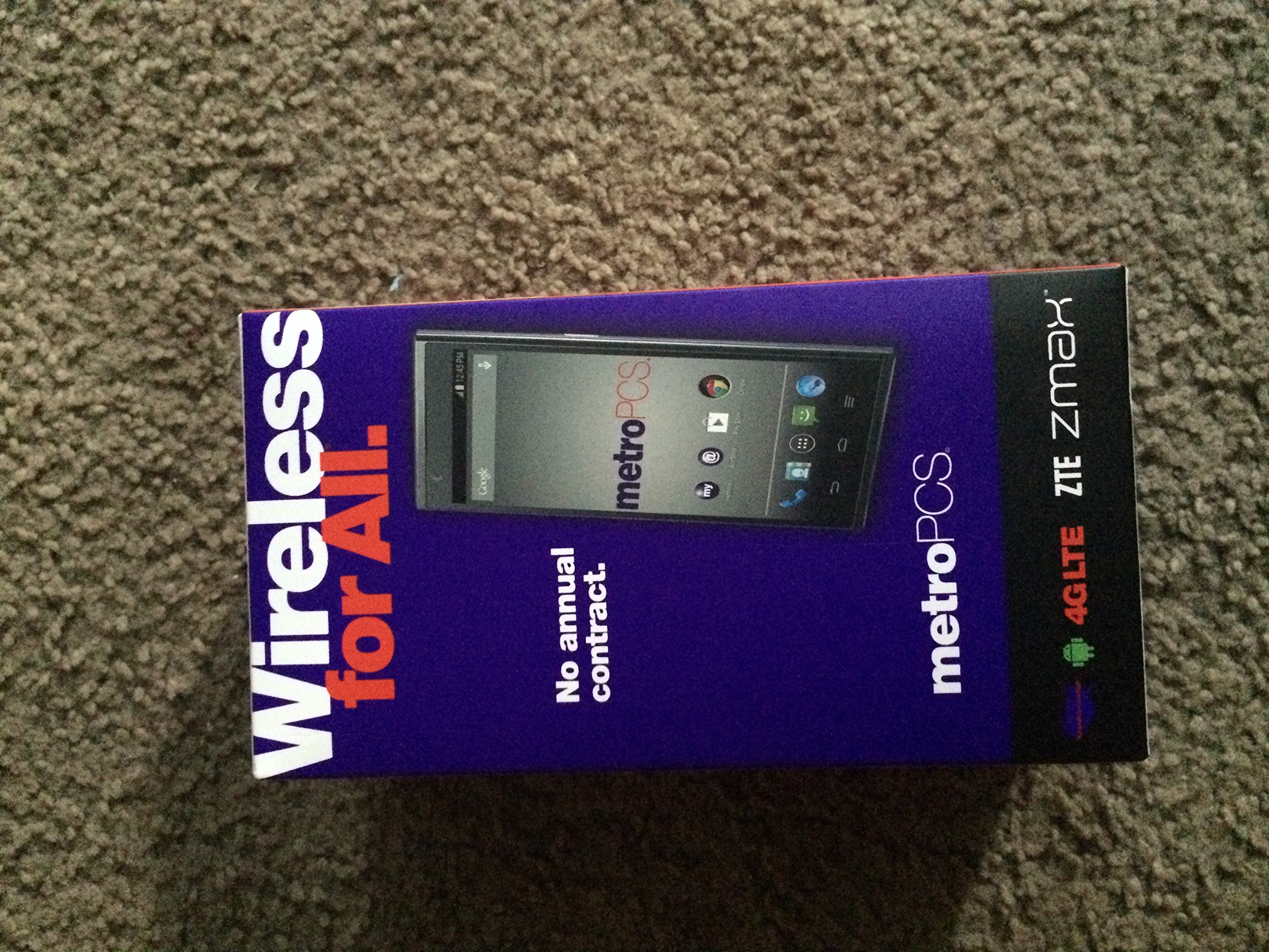 Amazon.com: ZTE Z970 MetroPCS Black, Prepaid : Cell Phones