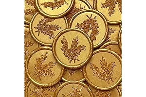 Elegant Handmade Wax Seal Stickers for Memorable Correspondence and Moments