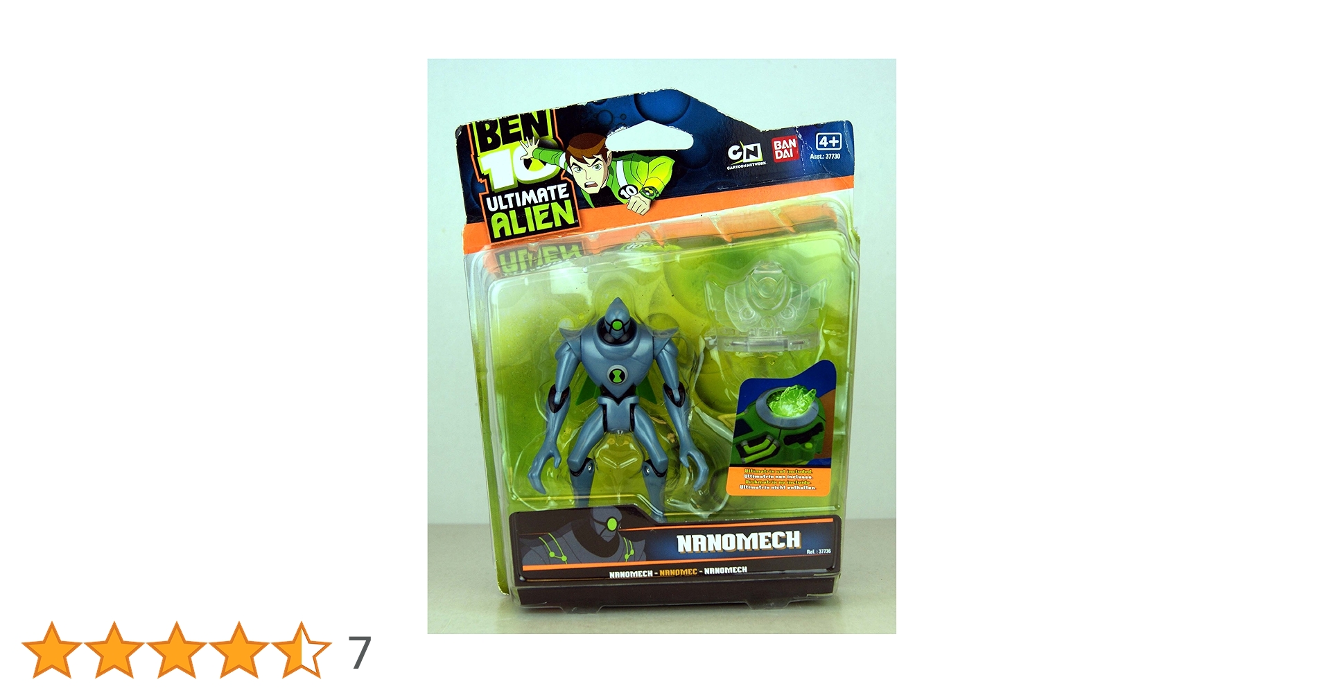 新品・未開封　BEN 10 NANOMECH フィギュア Ben 10 Alien Collection Nanomech Action Figure (Version 1