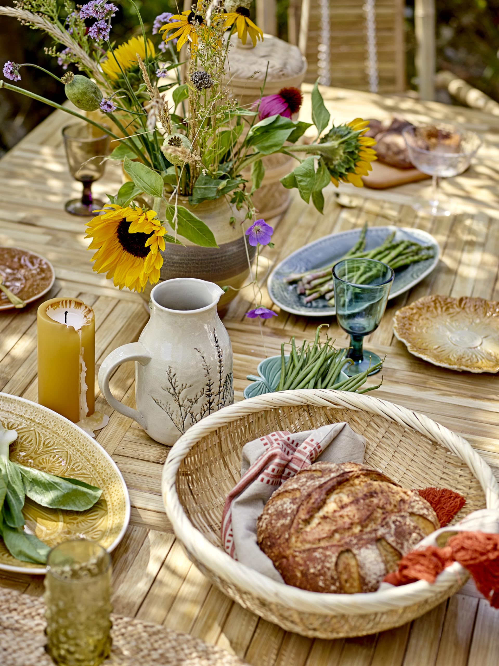 Bloomingville Brocca Bea, naturale, ceramica