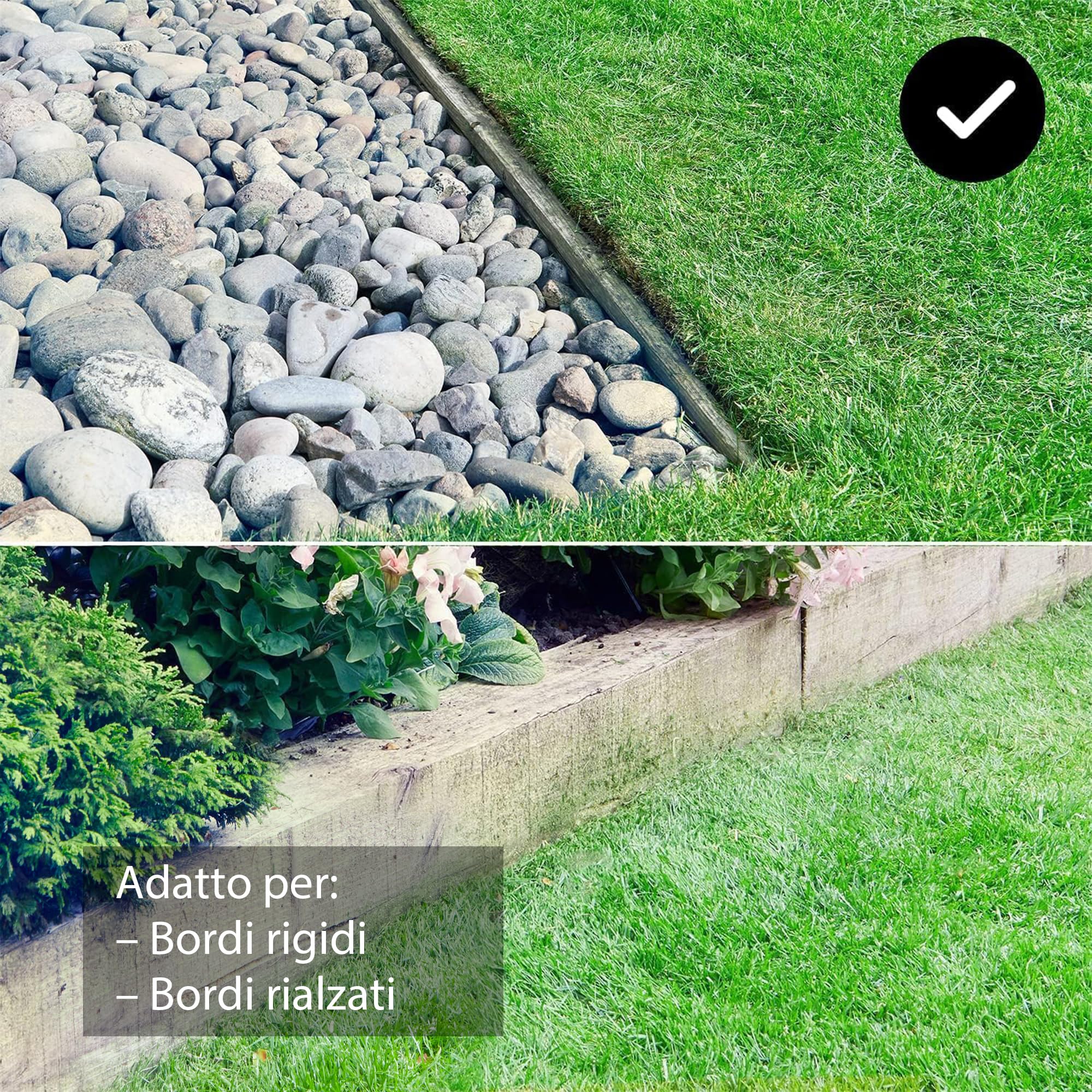 Lawnmaster OcuMow®16 robot tosaerba senza fili, adatto per robot semovente fino a 80 ㎡, con batteria da 2Ah modello compatto per principianti senza cavo di limitazione